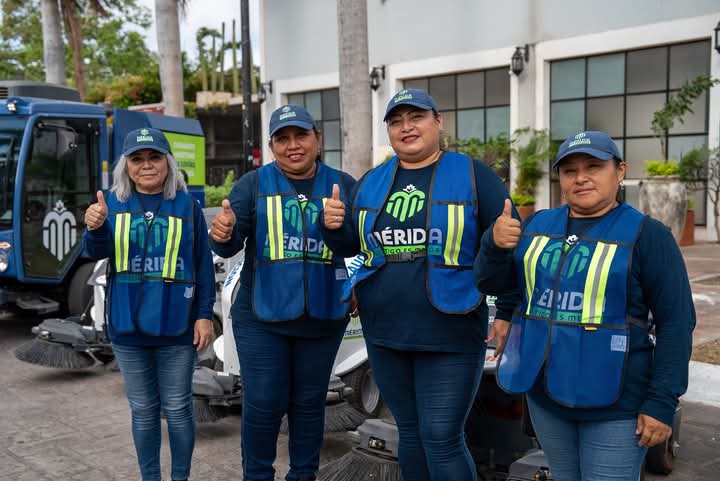 Anuncia Cecilia Patrón Programa de Limpieza Integral Mecanizada para las calles de Mérida
