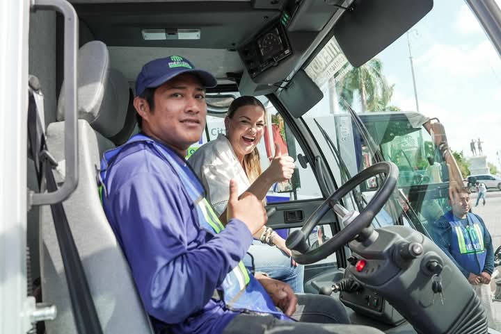 Anuncia Cecilia Patrón Programa de Limpieza Integral Mecanizada para las calles de Mérida