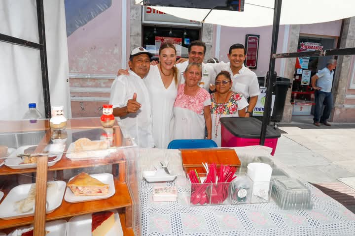 Destaca Cecilia Patrón el aporte de Mérida en Domingo a la vida comercial e identidad de la capital yucateca