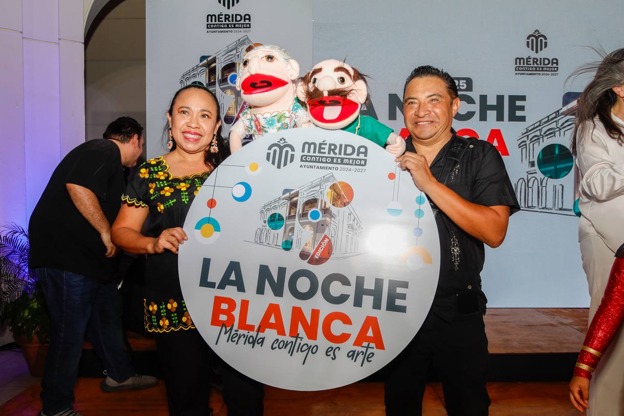 Mérida lista para la primera Noche Blanca cien por ciento local