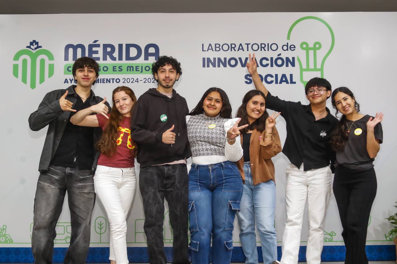 Inician Cecilia Patrón y juventudes meridanas los trabajos del laboratorio de innovación social