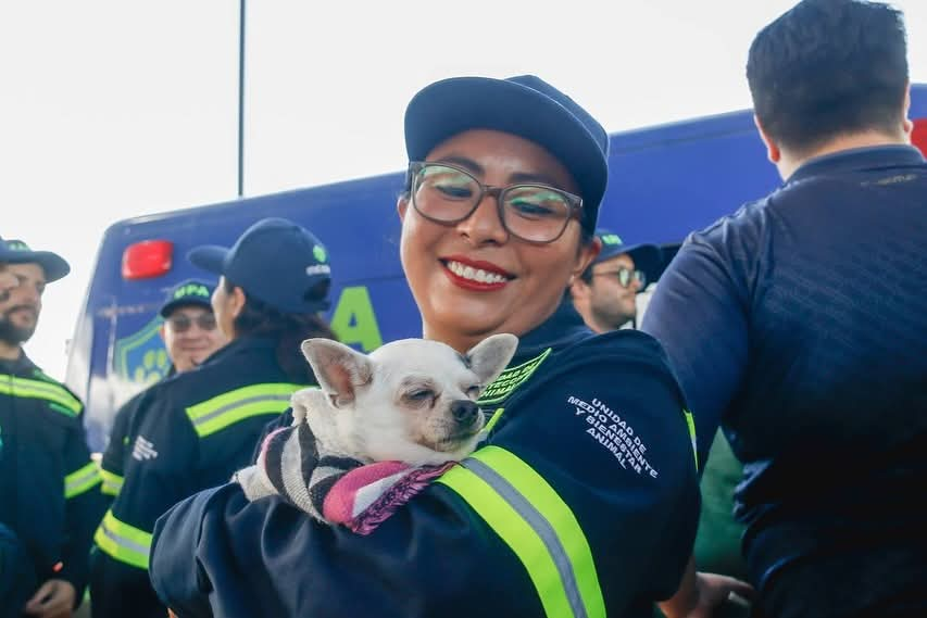 Presenta Cecilia Patrón la Unidad de Protección Animal