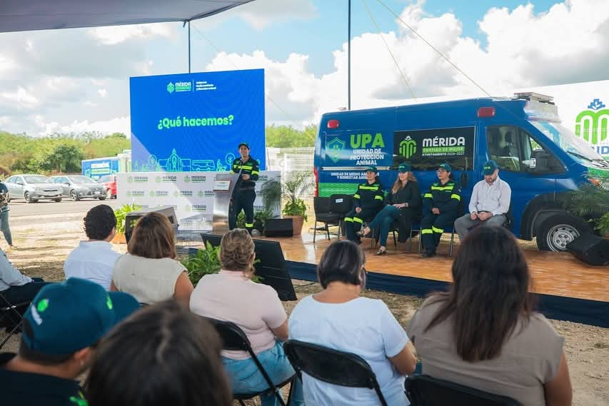 Presenta Cecilia Patrón la Unidad de Protección Animal