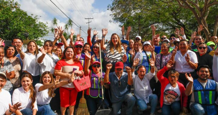 Atiende Cecilia Patrón a totalidad el Polígono 108: “Mantendremos limpia cada calle de Mérida”