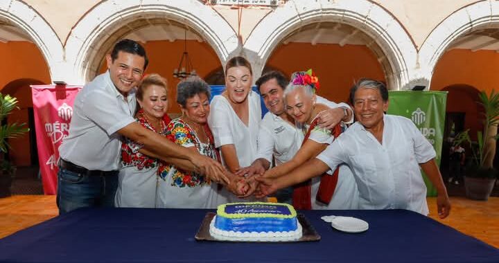 Destaca Cecilia Patrón el aporte de Mérida en Domingo a la vida comercial e identidad de la capital yucateca