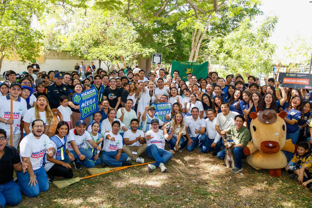 Con “Mérida me motiva” jóvenes meridanos recuperarán espacios públicos para la comunidad Cecilia Patrón